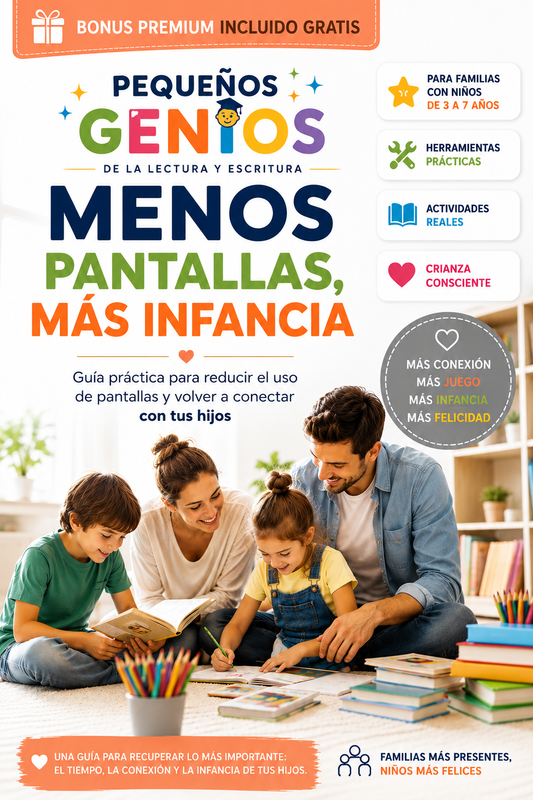 🥉Pequeños Genios de las Letras + 🎁Bono de regalo